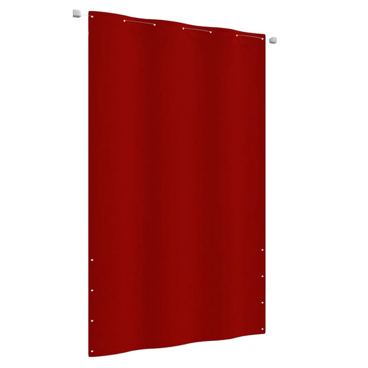 Balcony privacy screen red 140x240 cm Oxford fabric