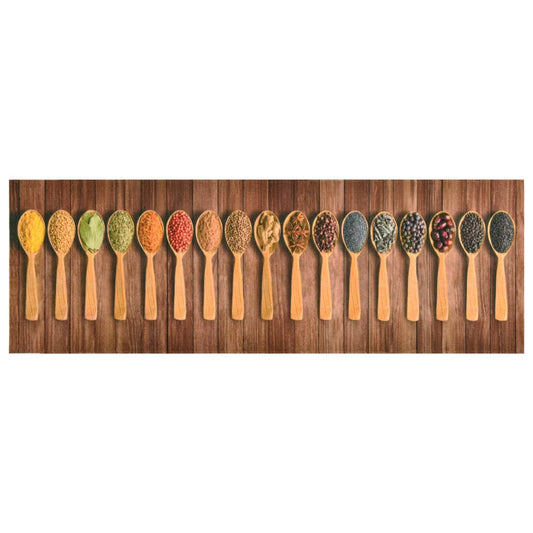 Kitchen rug washable spoon 60x300 cm