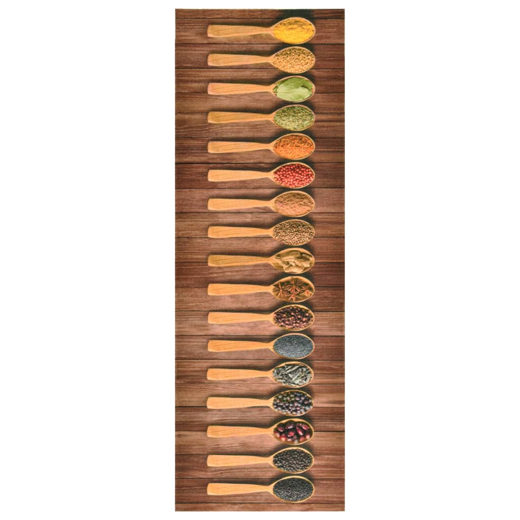Kitchen rug washable spoon 60x300 cm