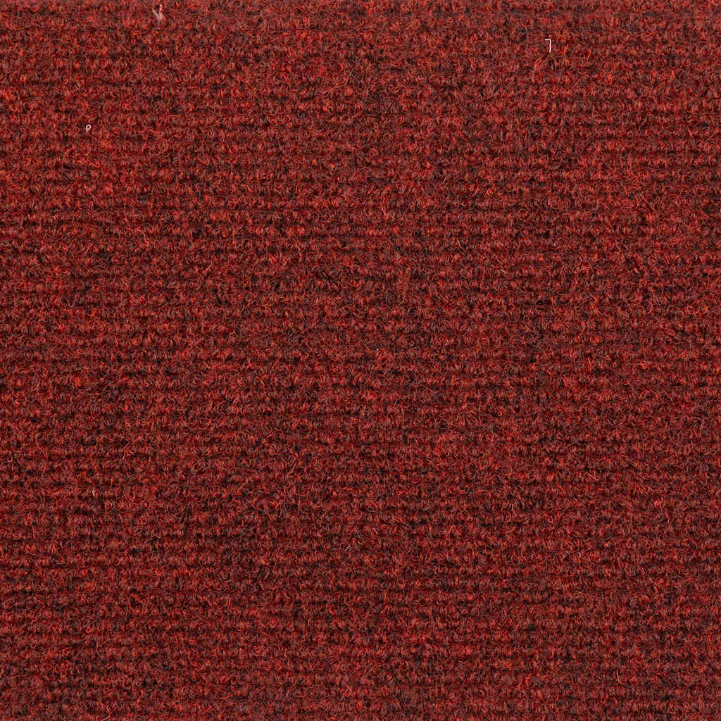 Self-adhesive stair mats 5 pcs. Red 56x17x3 cm needle felt
