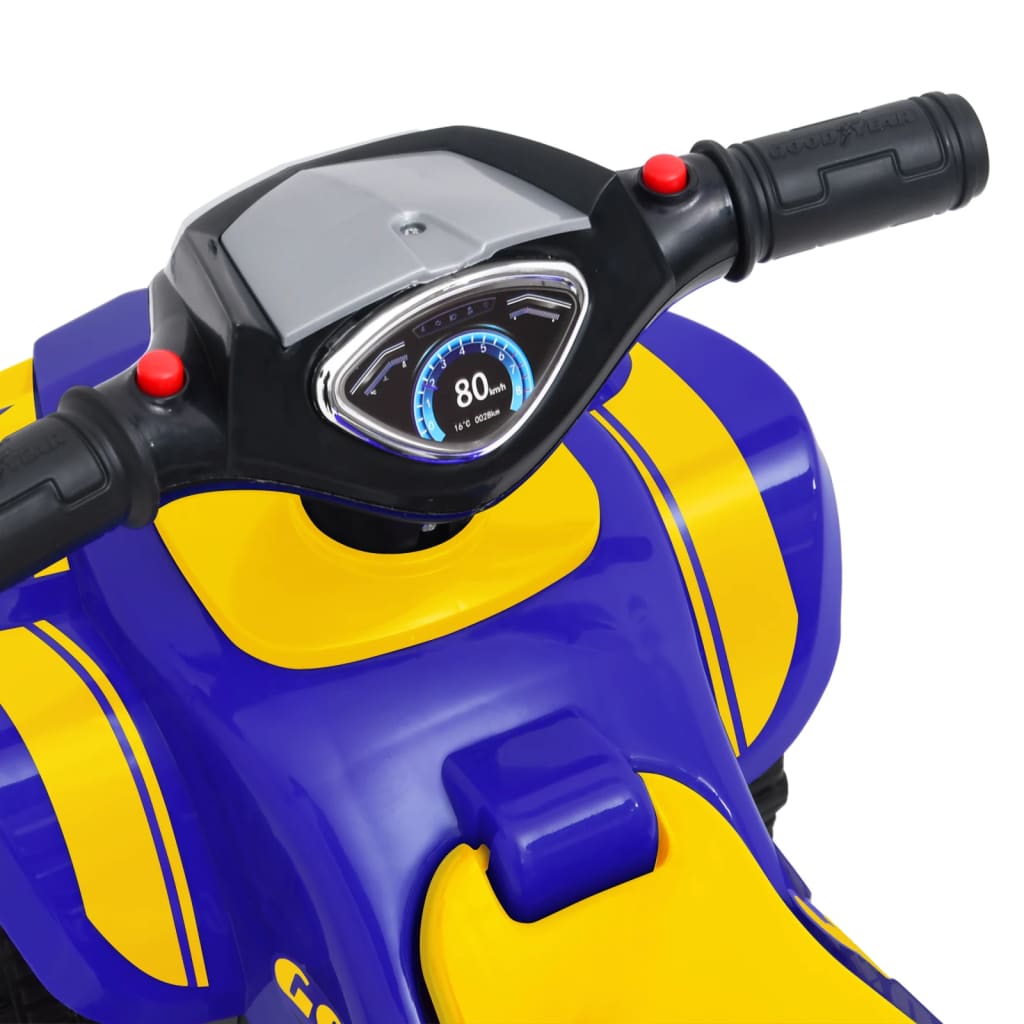 Ride-on quad for children Good Year Blue