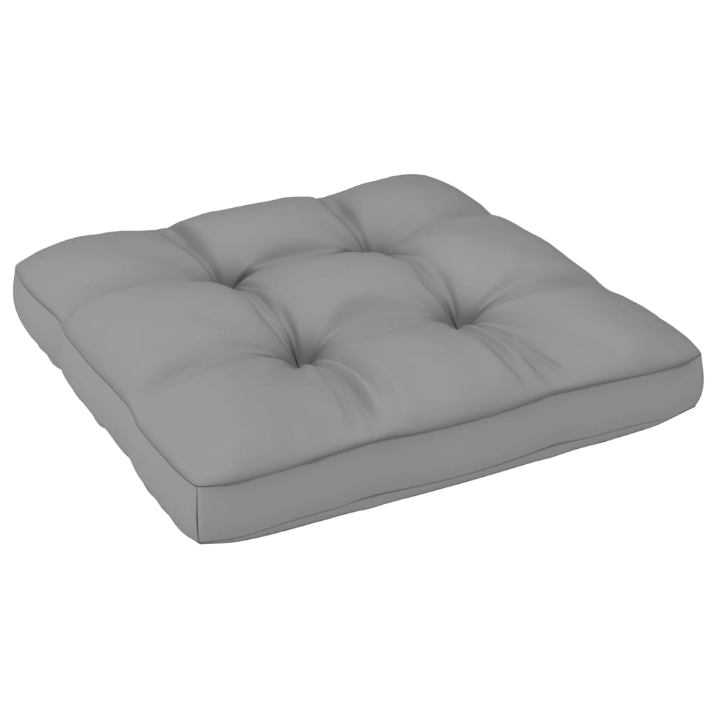 2-seater garden sofa with cushions in solid pine wood