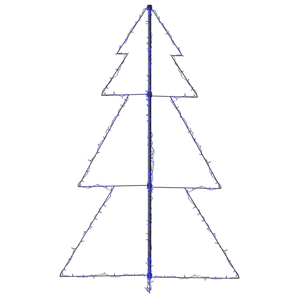 Weihnachtsbaum in Kegelform 200 LEDs Indoor Outdoor 98x150 cm