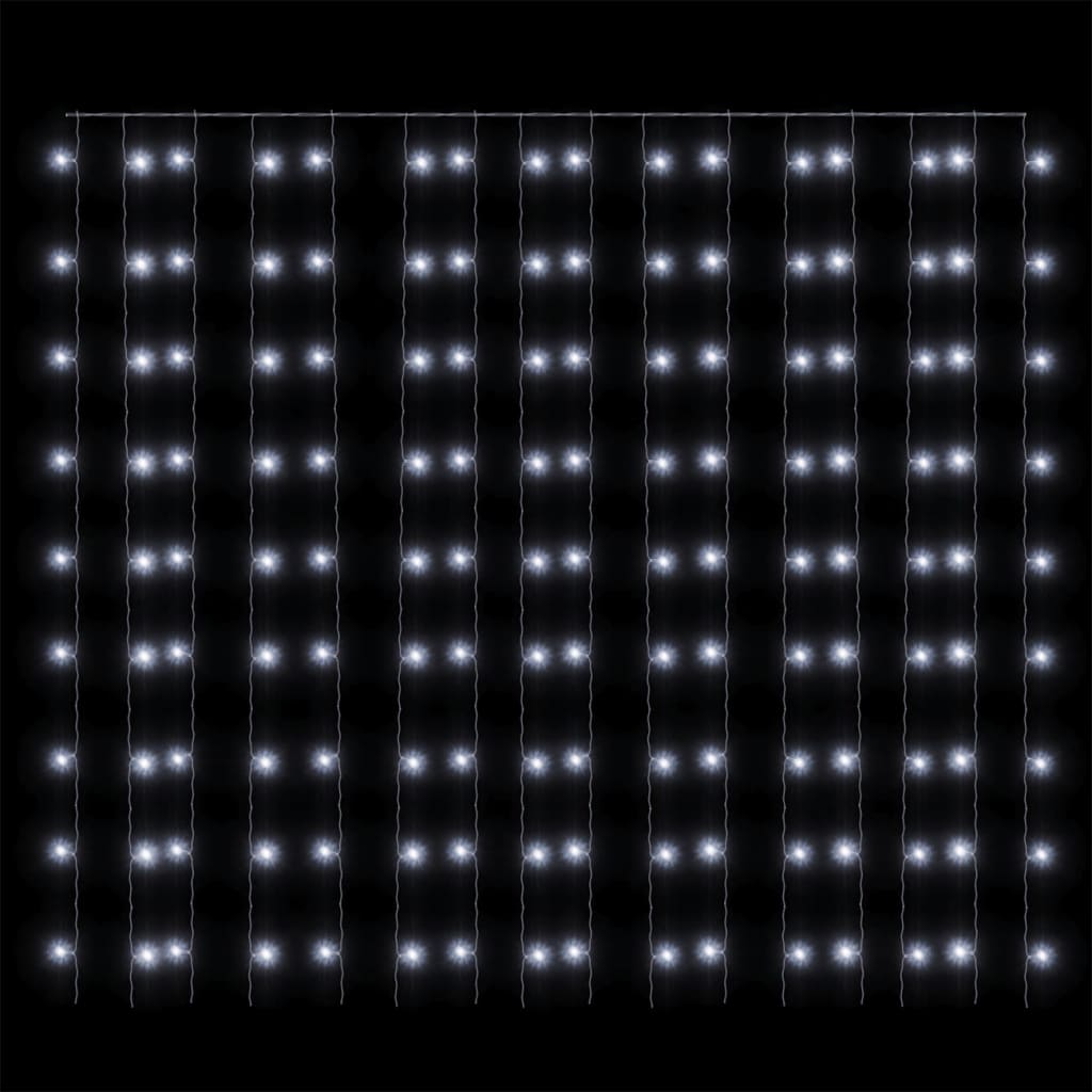 LED light curtain 3x3 m 300 LED cold white 8 functions