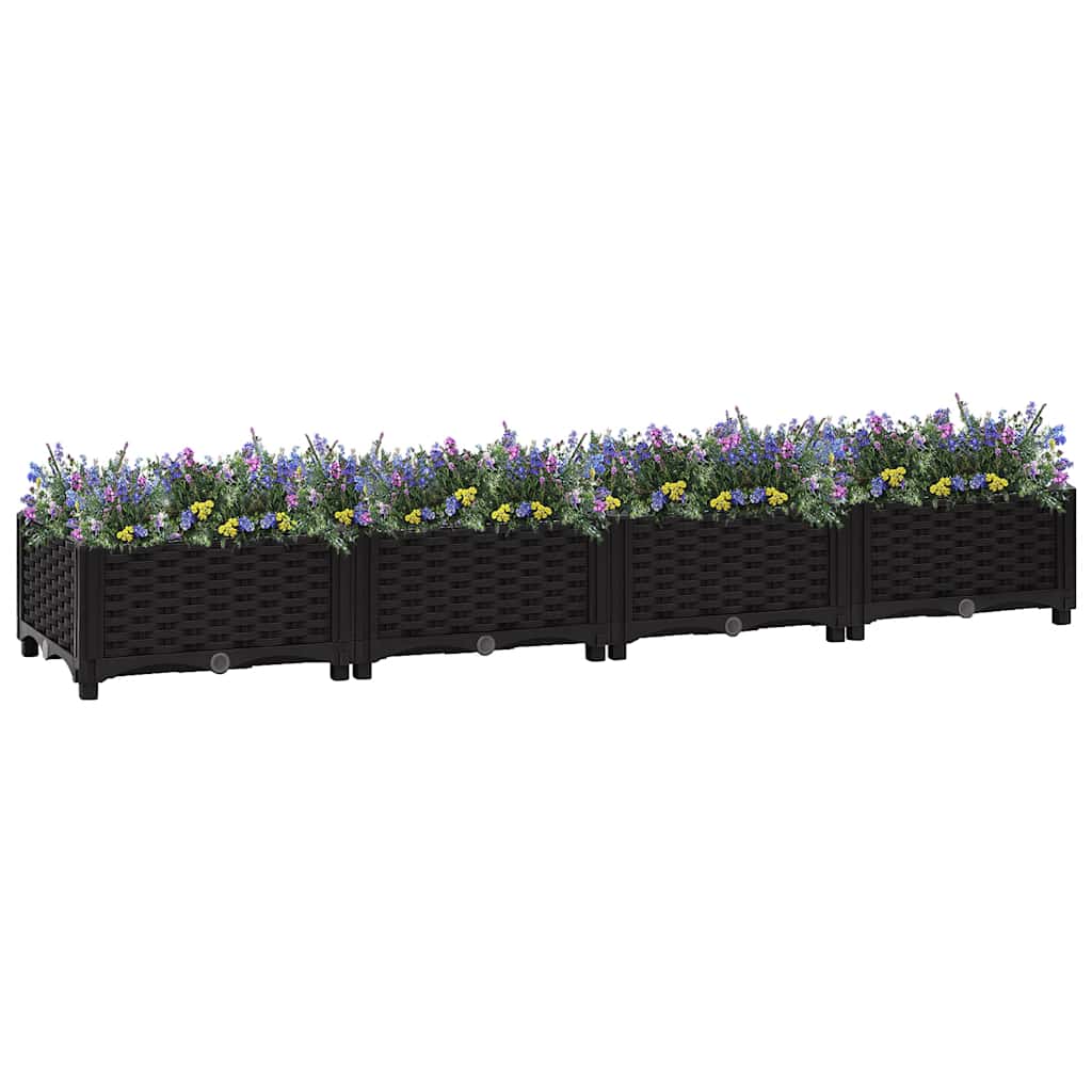 Hochbeet 160x40x23 cm Polypropylen