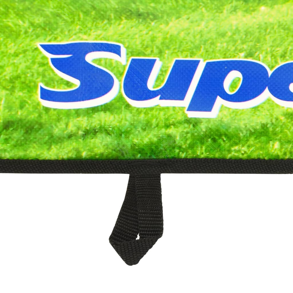 Football goal set with goal wall 120x51x77.5 cm