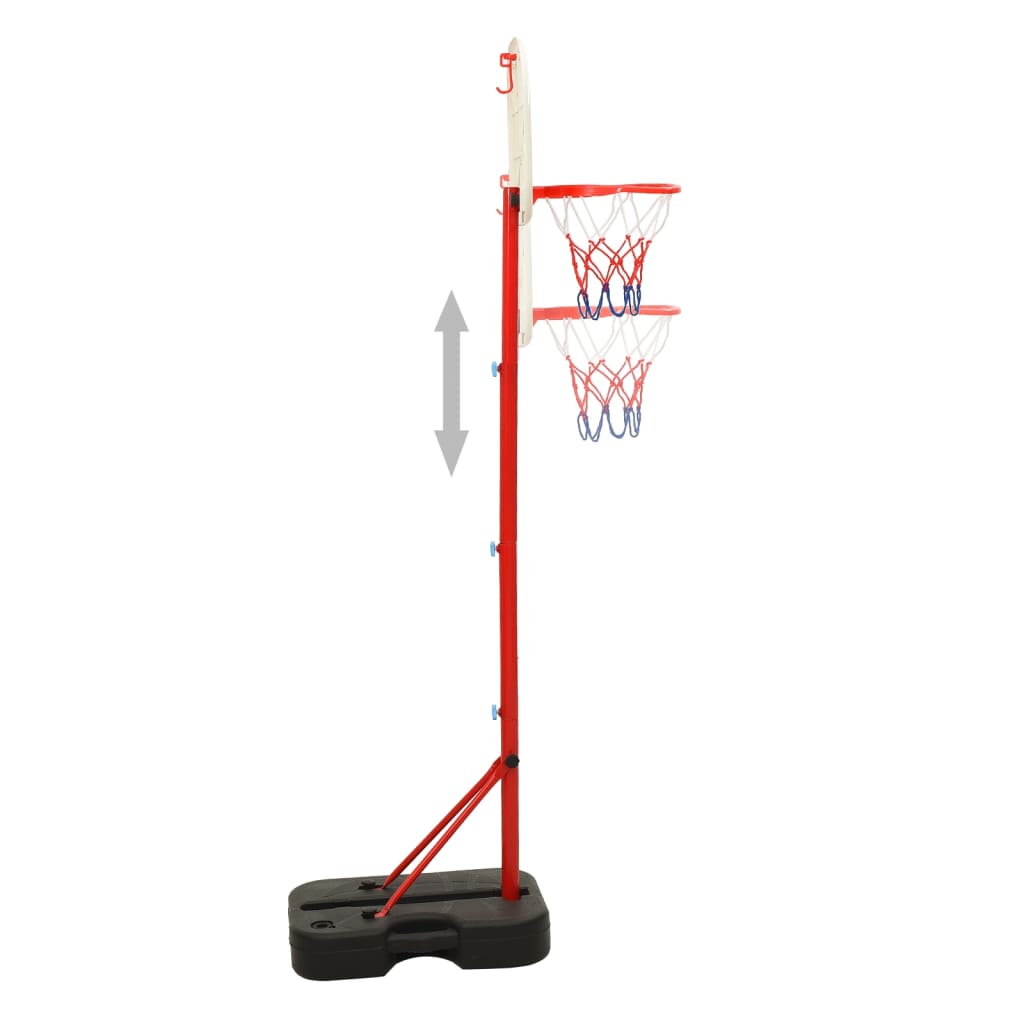 Portable Basketball Playset Adjustable 138.5-166cm