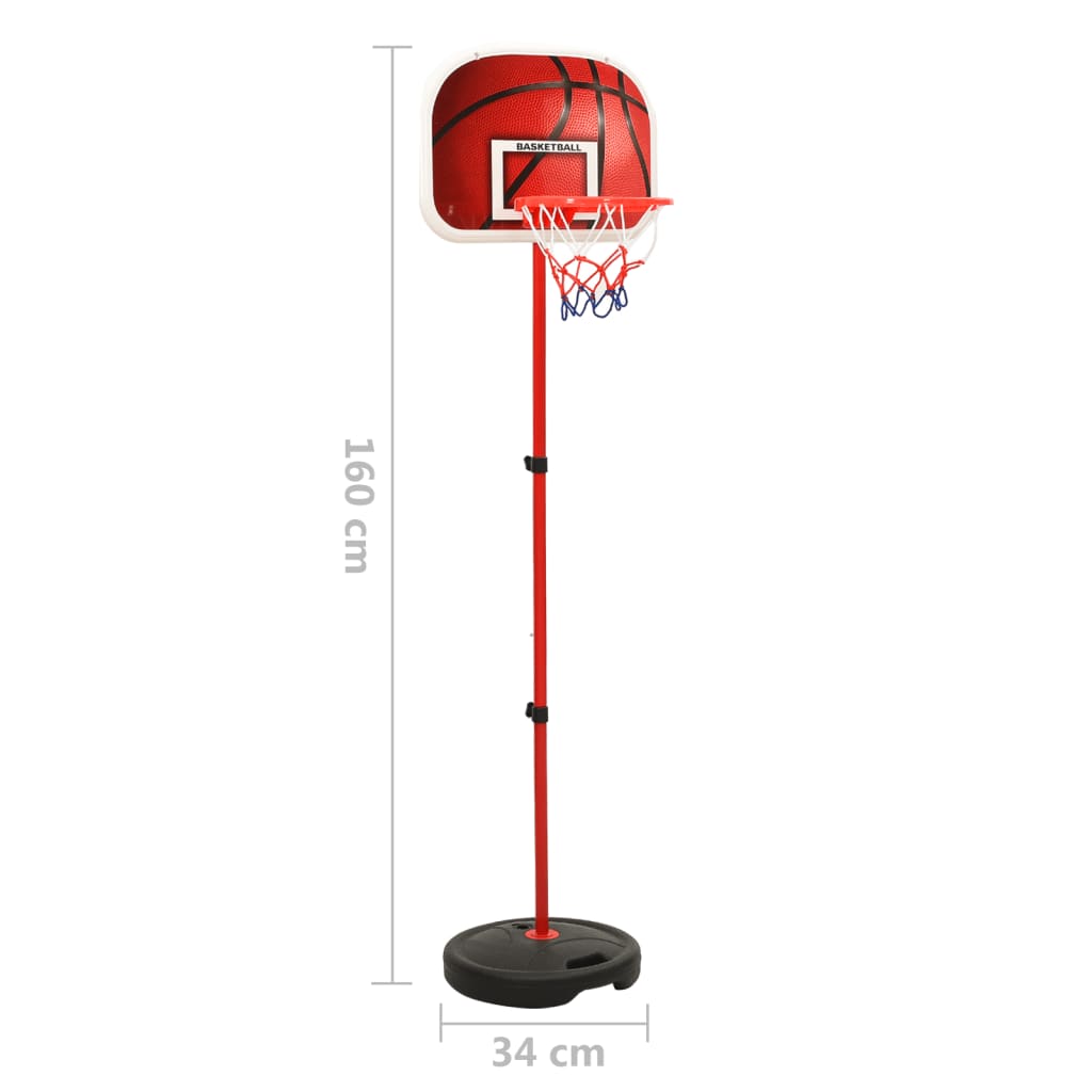 Children's basketball game set adjustable 160 cm