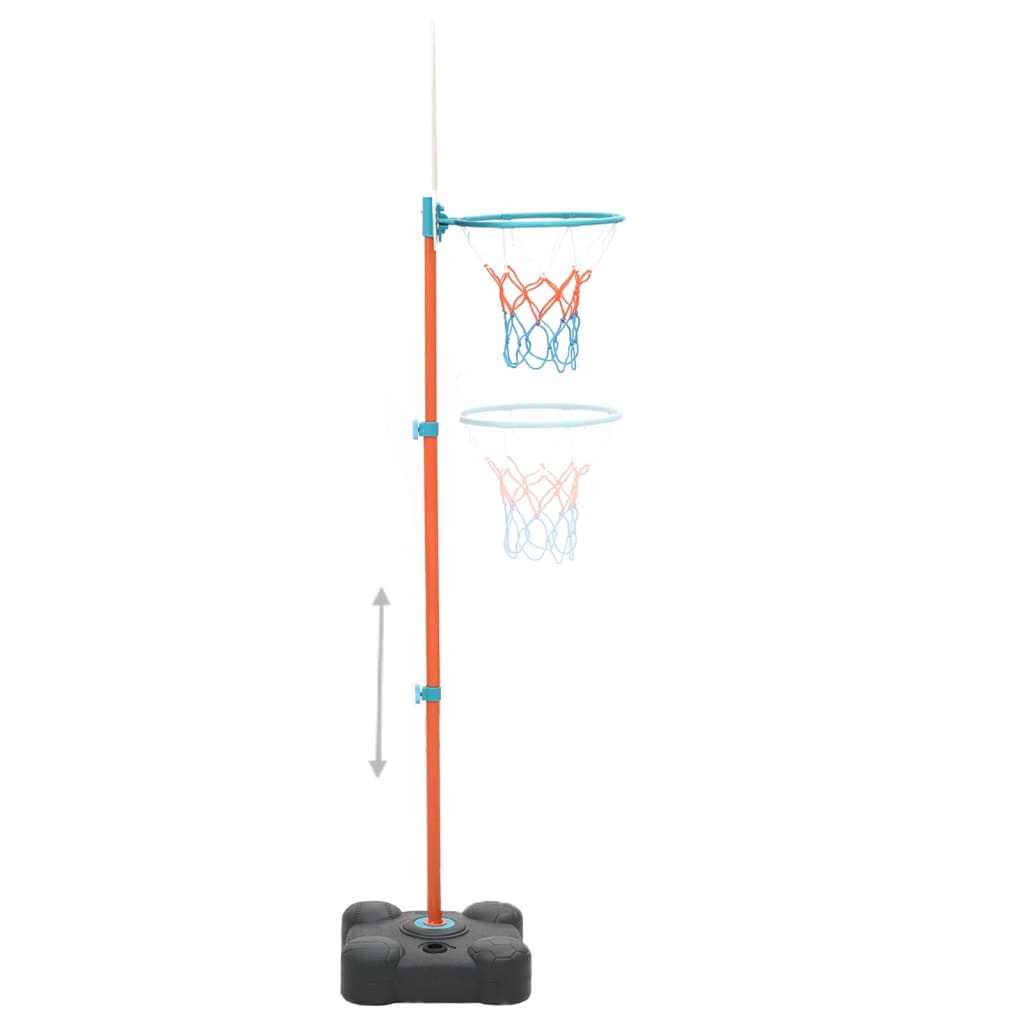 Portable Basketball Game Set Adjustable 109-141 cm
