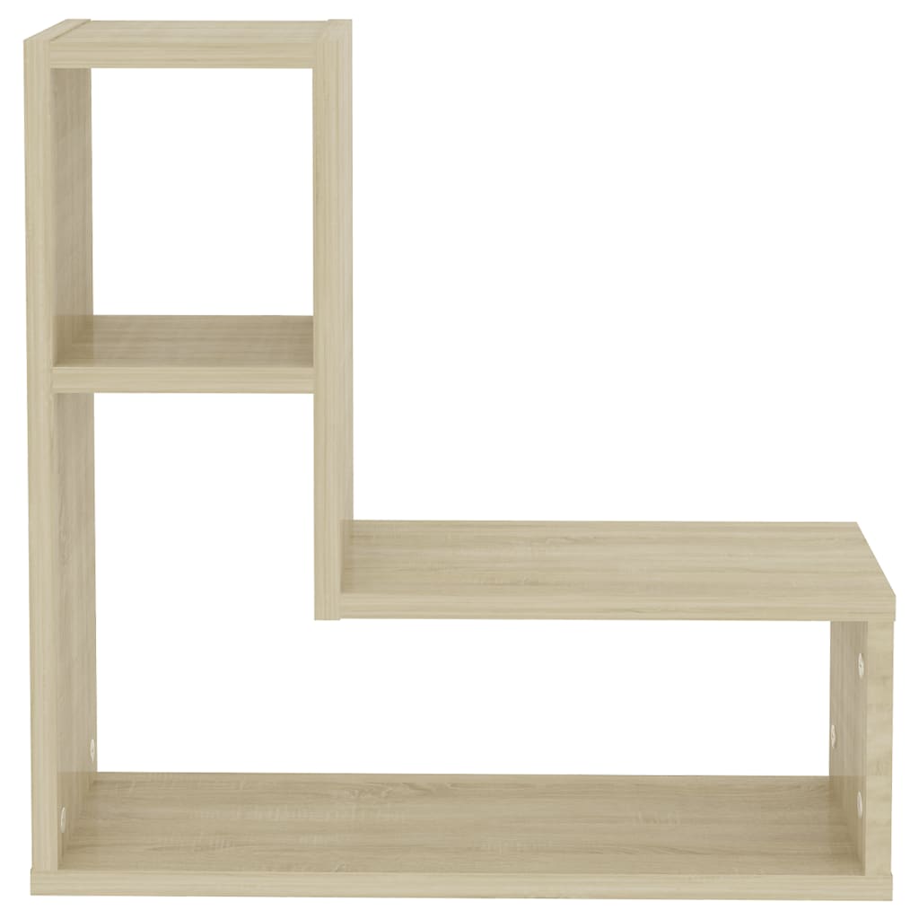 Etagères murales 2 pcs Chêne Sonoma 50x15x50 cm matériau bois