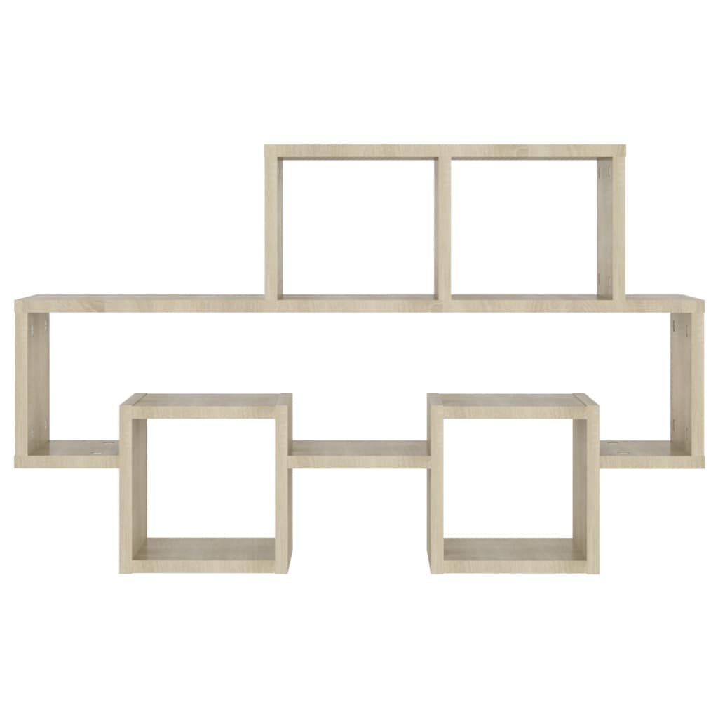 Etagère murale en forme de voiture Chêne Sonoma 82x15x51 cm matériau bois