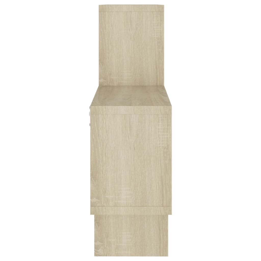Etagère murale en forme de voiture Chêne Sonoma 82x15x51 cm matériau bois