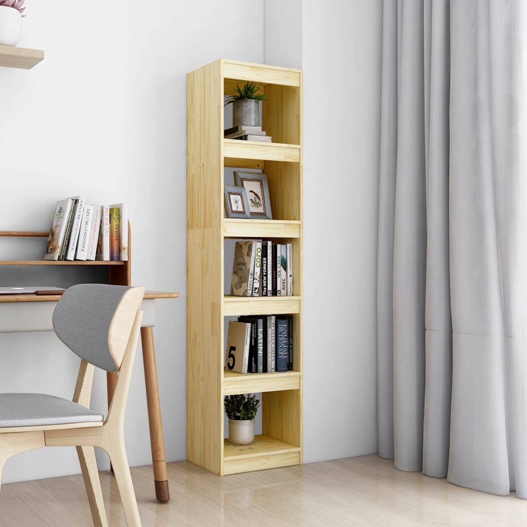 Bookcase/room divider 40x30x167.5 cm solid pine wood