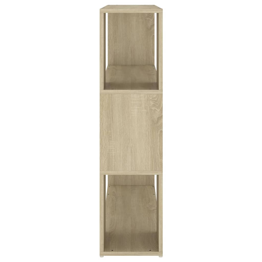 Bibliothèque séparateur de pièce chêne Sonoma 100x24x94 cm