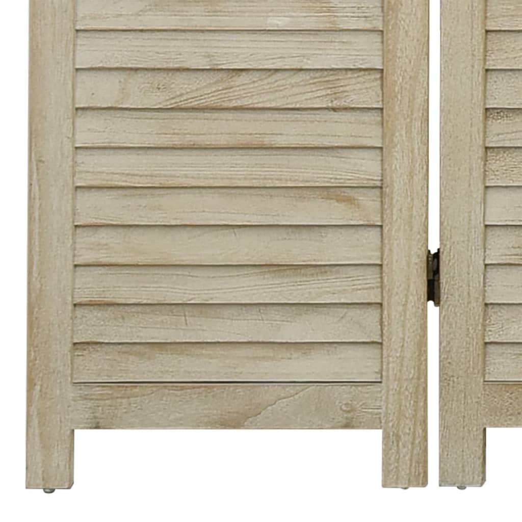 6 pcs. Room divider 210x165 cm solid paulownia wood