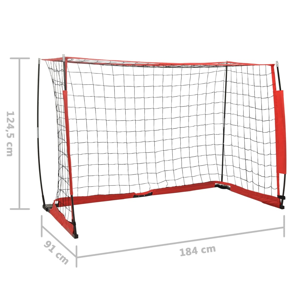 But de football 184x91x124,5 cm en acier