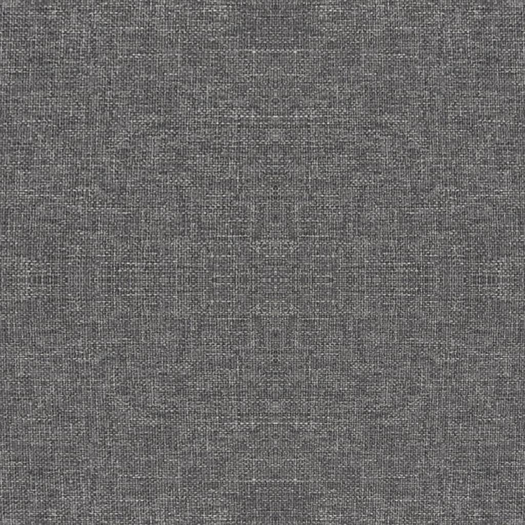 Dining room chairs 2 pcs. Swivel light gray fabric