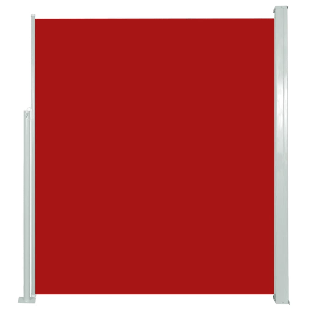 Seitenmarkise Ausziehbar 160x300 cm Rot