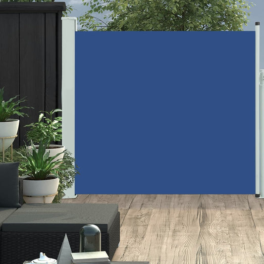 Seitenmarkise Ausziehbar 170x300 cm Blau