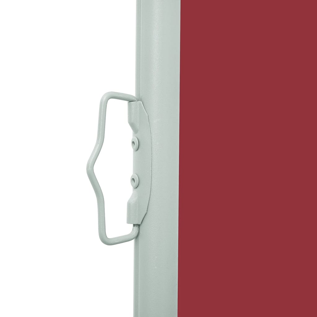 Seitenmarkise Ausziehbar 170x300 cm Rot
