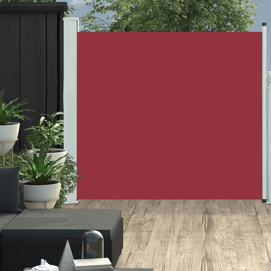Seitenmarkise Ausziehbar 170x300 cm Rot
