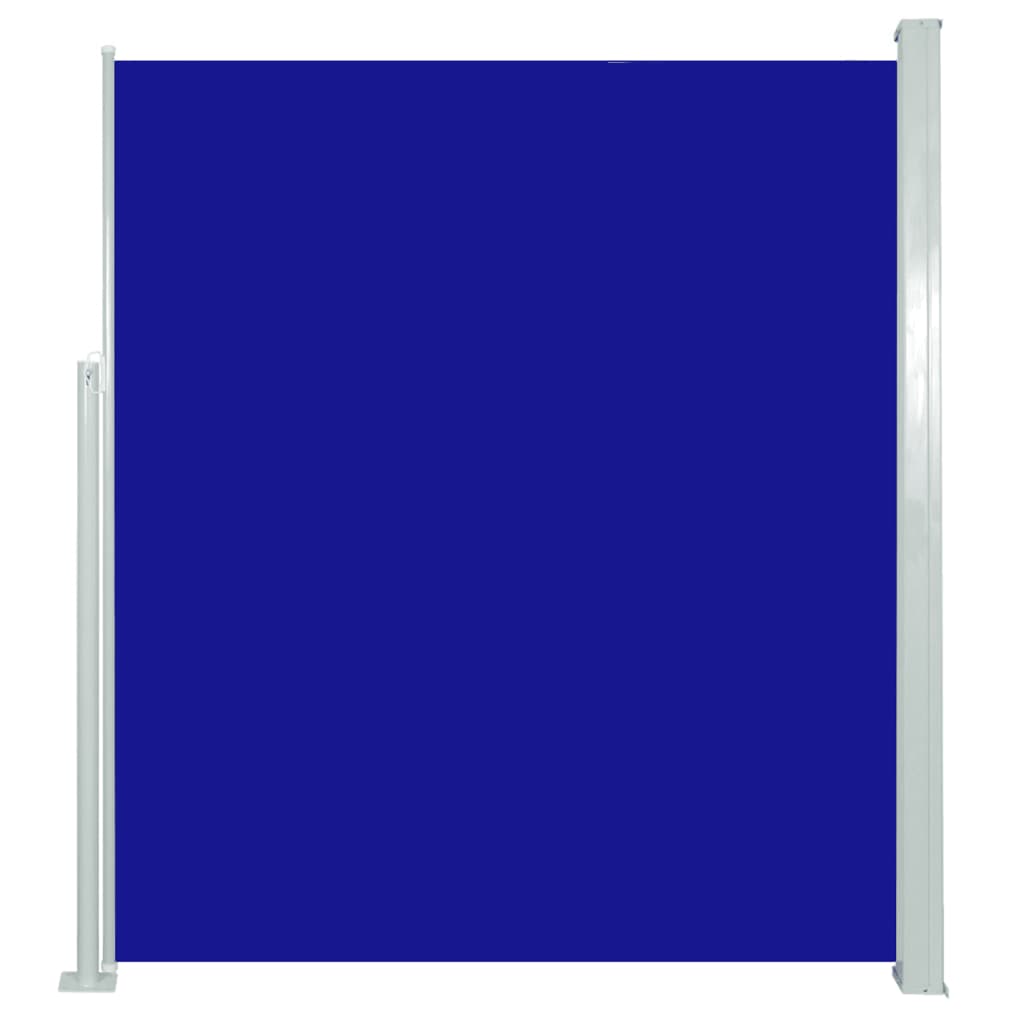Seitenmarkise Ausziehbar 160x500 cm Blau