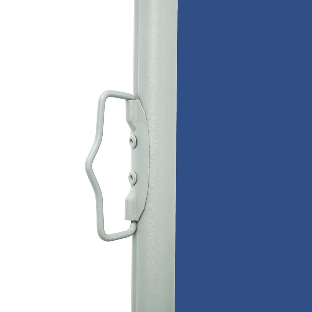 Seitenmarkise Ausziehbar 160x600 cm Blau