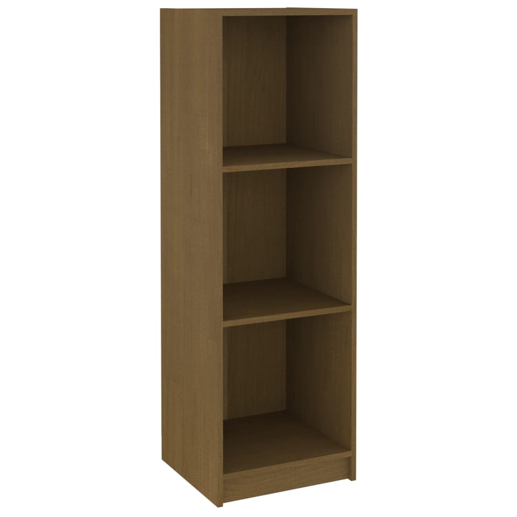 Bibliothèque/séparateur de pièce marron miel 40x30x199 bois de pin massif