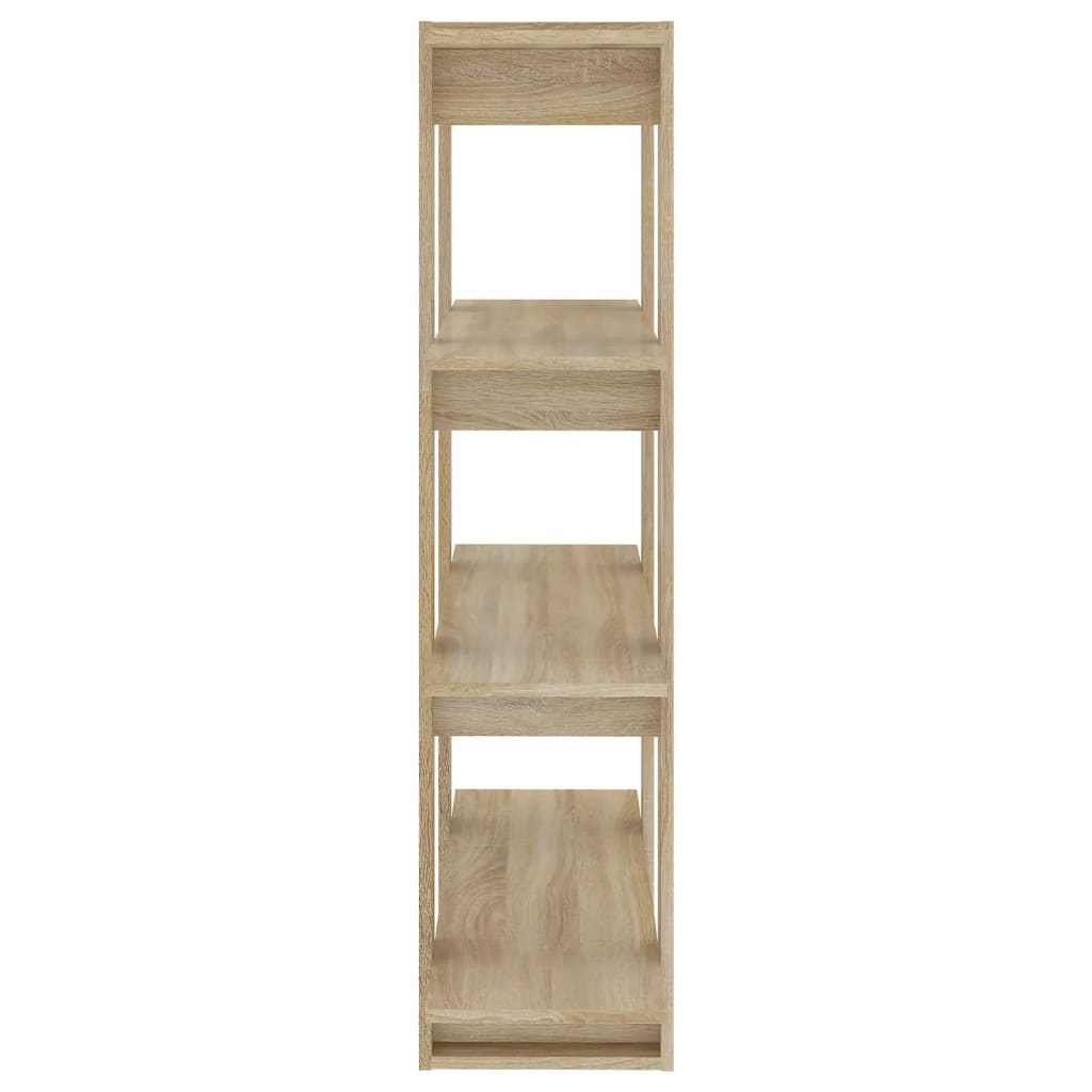 Bibliothèque/séparateur de pièce Chêne Sonoma 100x30x123,5 cm