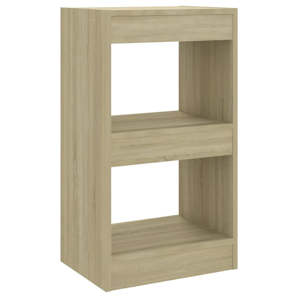 Bookcase/room divider Sonoma oak 40×30×72 cm