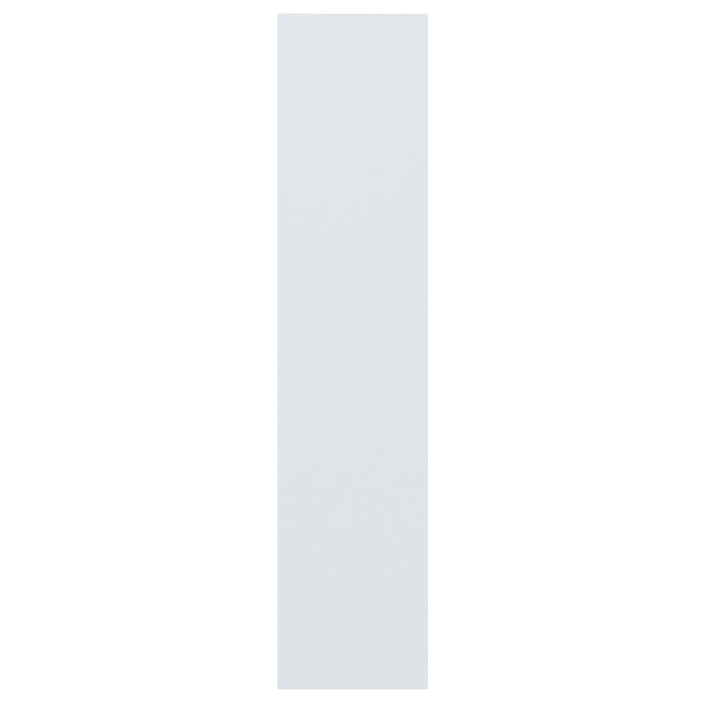 Bookcase/room divider white 60x30x135 cm made of wood
