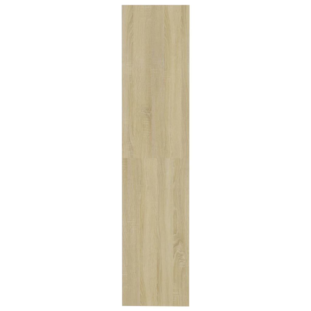 Bibliothèque/séparateur de pièce Chêne Sonoma 80x30x135 cm matériau bois