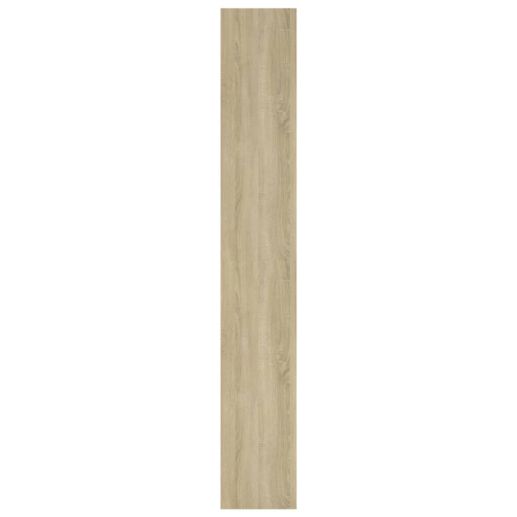 Bibliothèque/séparateur de pièce Chêne Sonoma 80x30x198 cm matériau bois