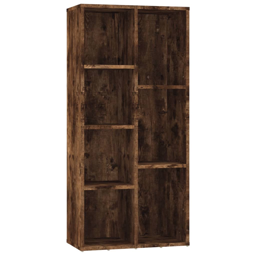Bibliothèque chêne fumé 50x25x106 cm