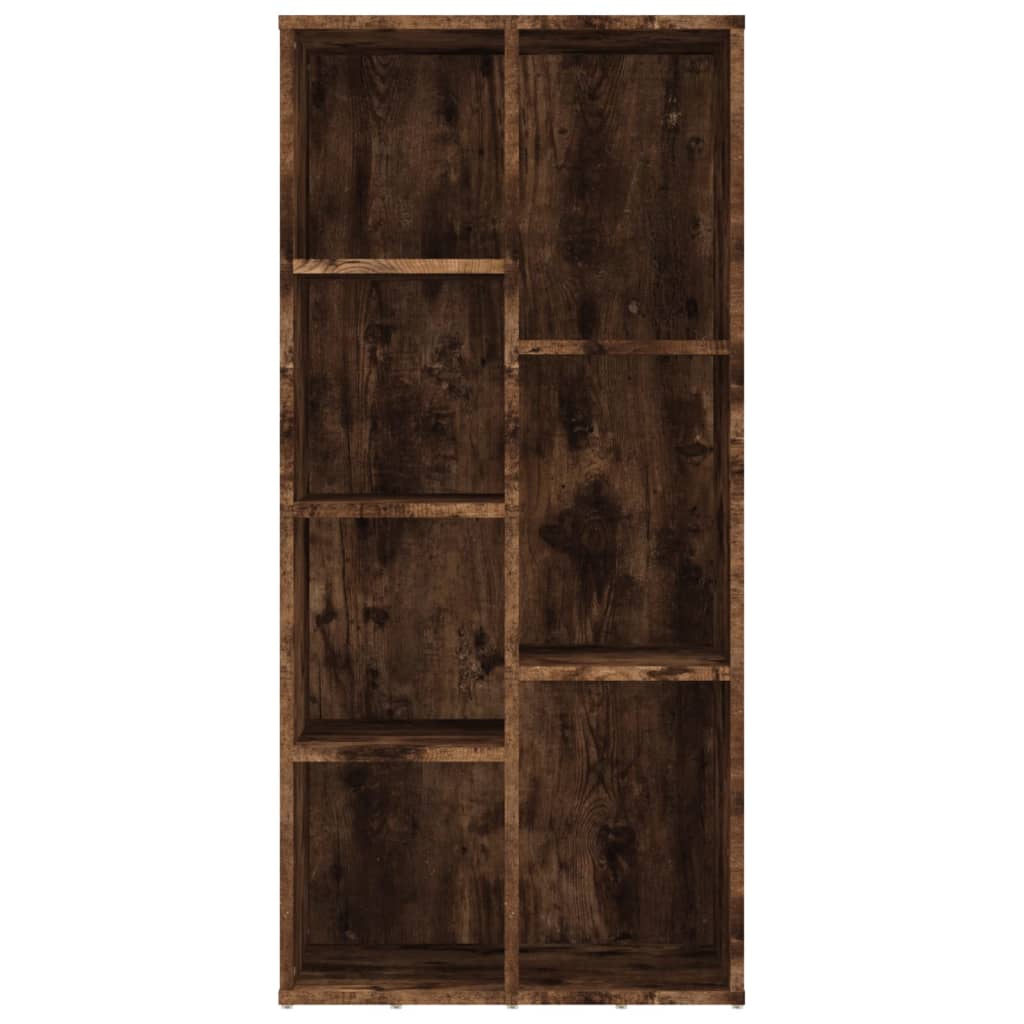 Bibliothèque chêne fumé 50x25x106 cm