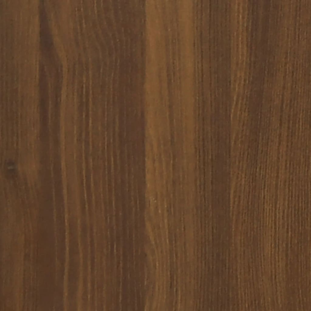 Badspiegel Braun Eichen-Optik 60x10,5x37 cm Holzwerkstoff