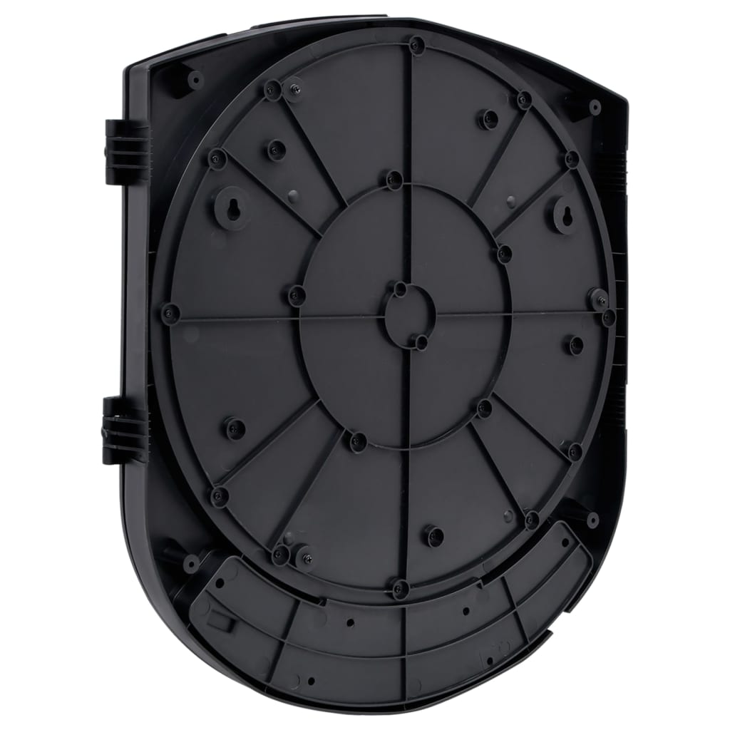 Electric dartboard with darts black polypropylene