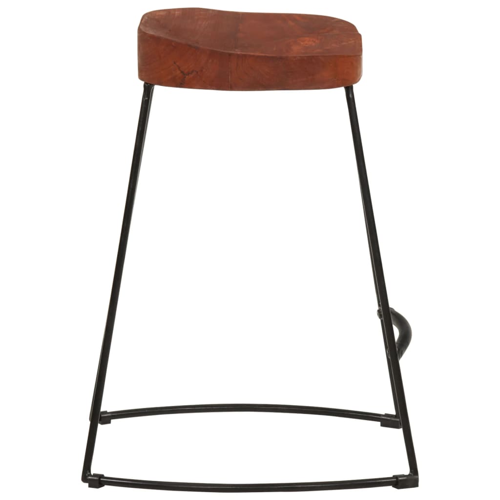 Gavin bar stools 2 pcs. 45x38x53 cm solid mango wood