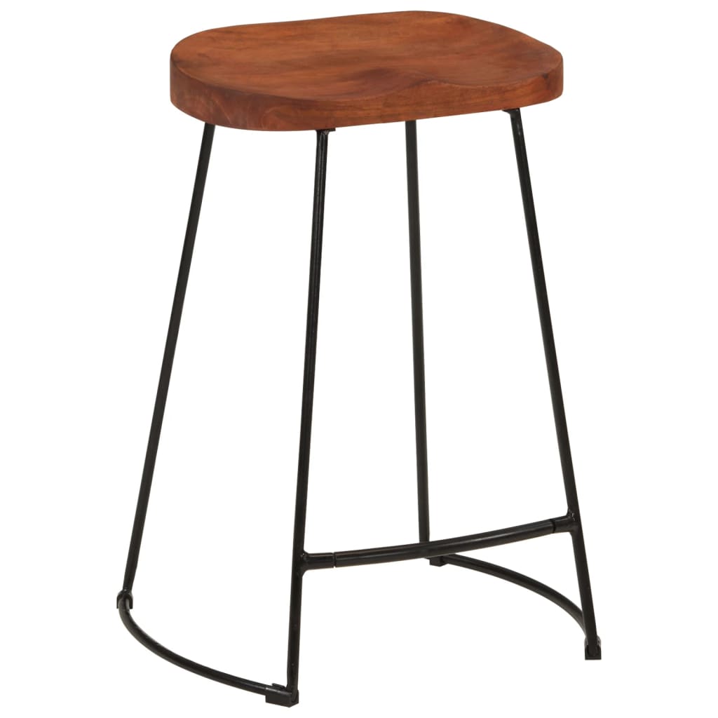 Gavin bar stools 2 pcs. 45x40x63 cm solid mango wood