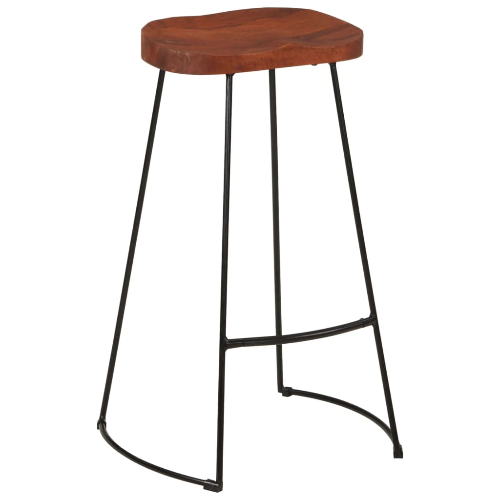 Gavin bar stools 2 pcs. 50x40x78 cm solid mango wood