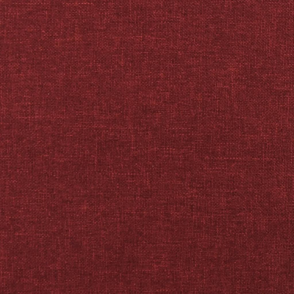 Wall panels 12 pcs. Wine red 90x15 cm fabric 1.62 m²