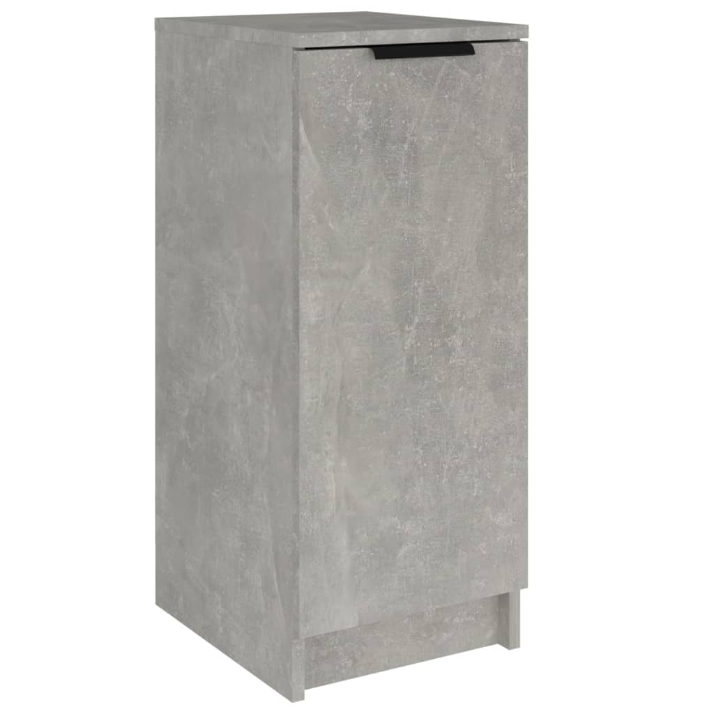 Shoe rack concrete gray 30x35x70 cm made of wood