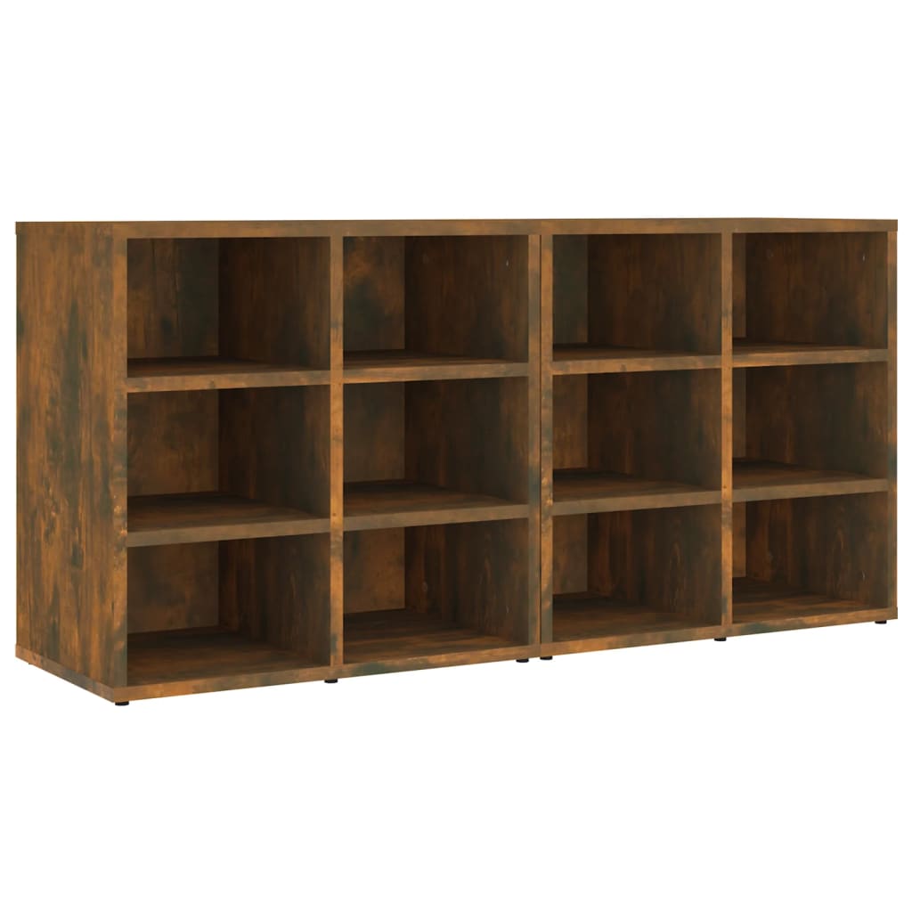 Shoe racks 2 pcs. smoked oak 52.5x30x50 cm