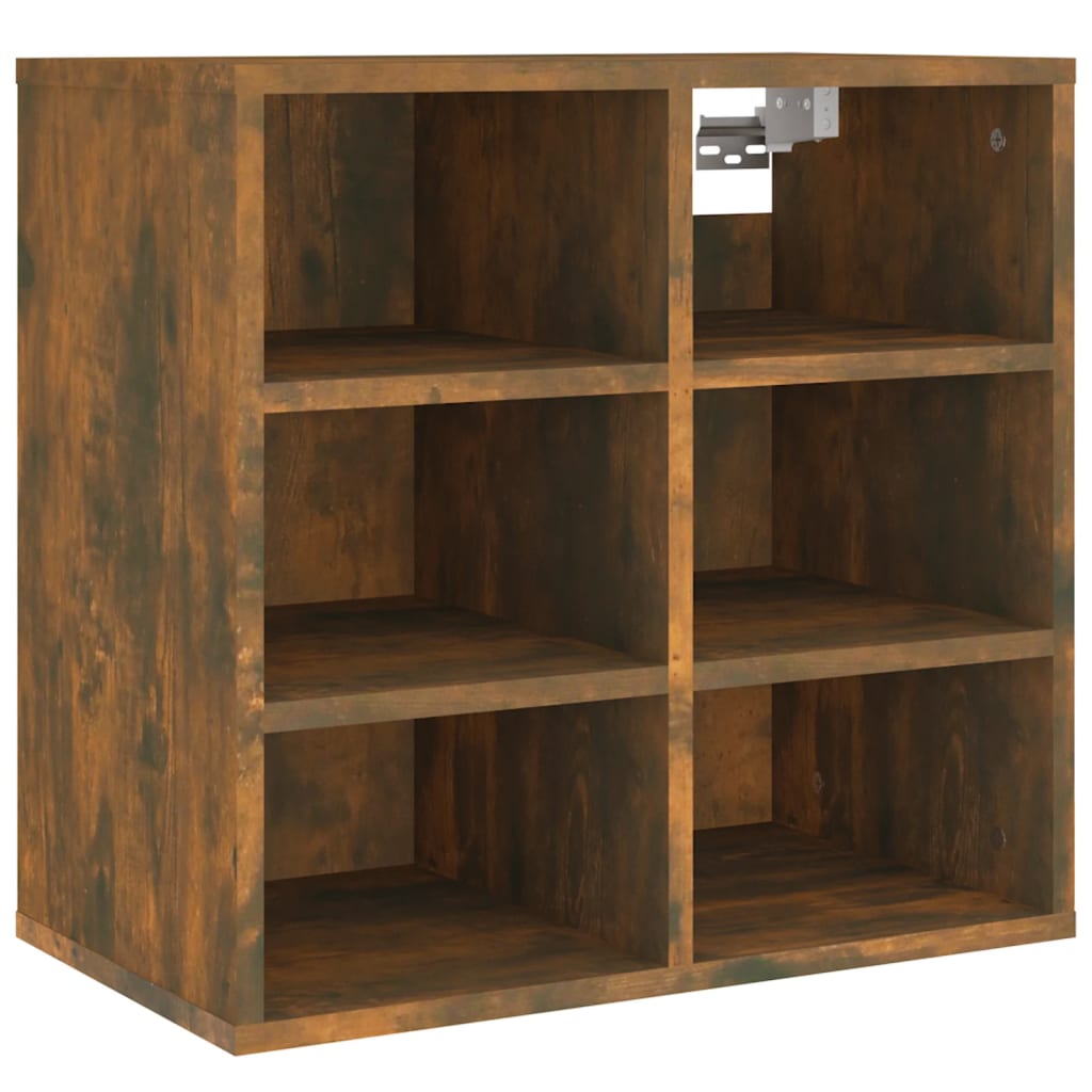 Shoe racks 2 pcs. smoked oak 52.5x30x50 cm
