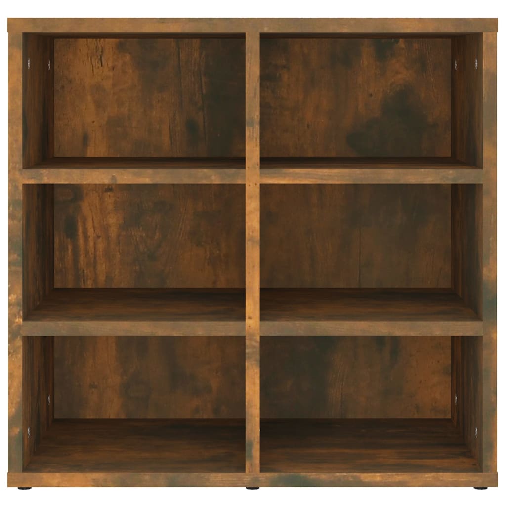 Shoe racks 2 pcs. smoked oak 52.5x30x50 cm