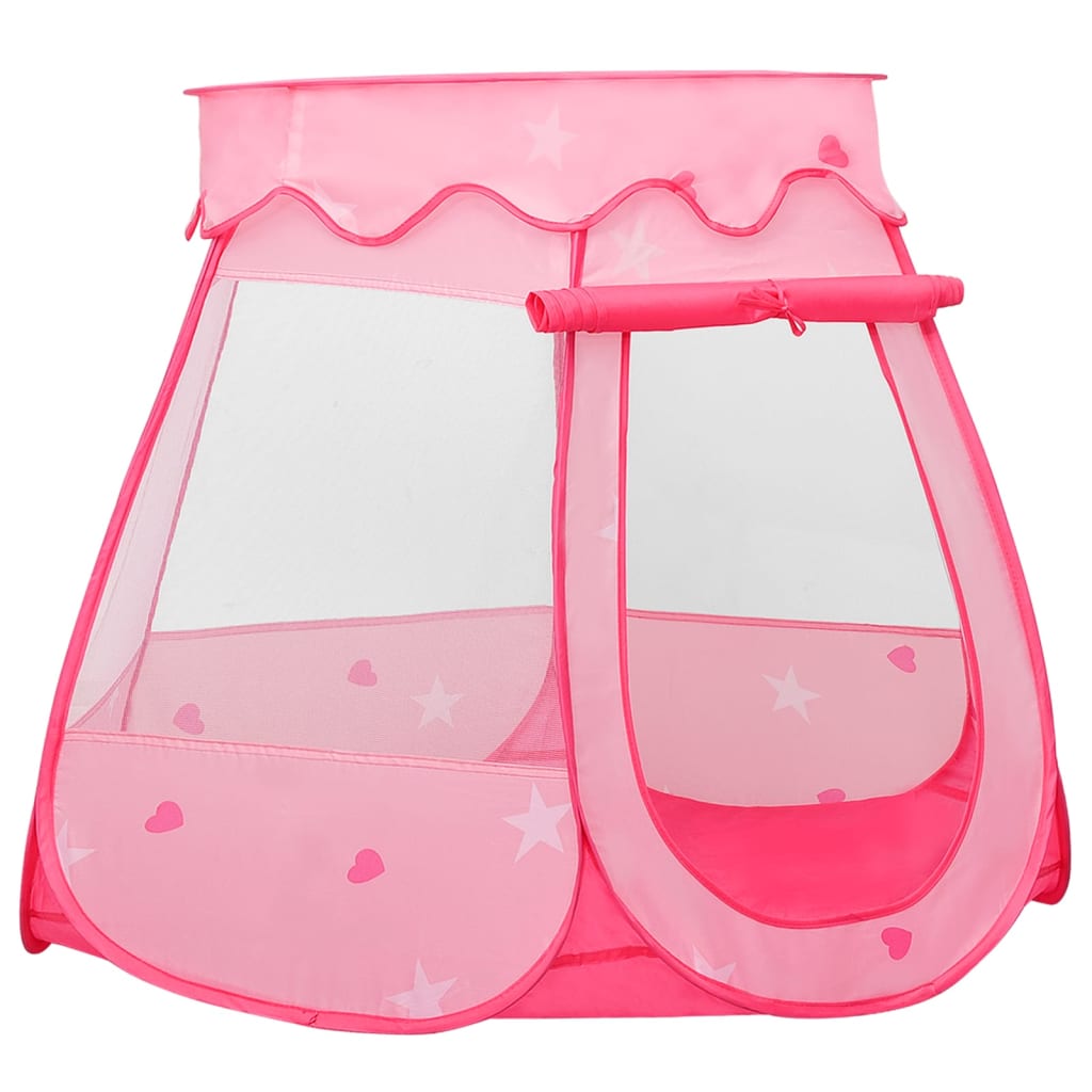 Children's play tent pink 102x102x82 cm