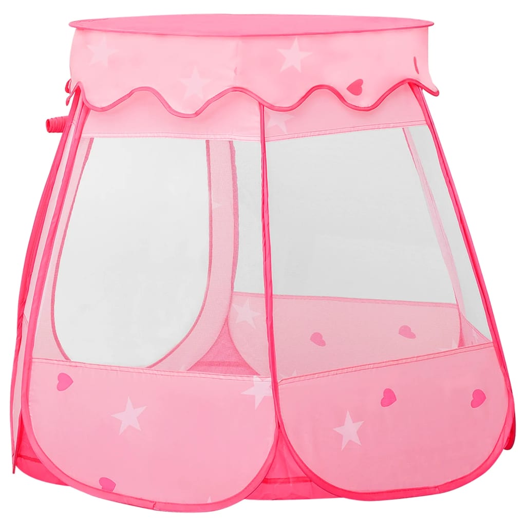 Children's play tent pink 102x102x82 cm