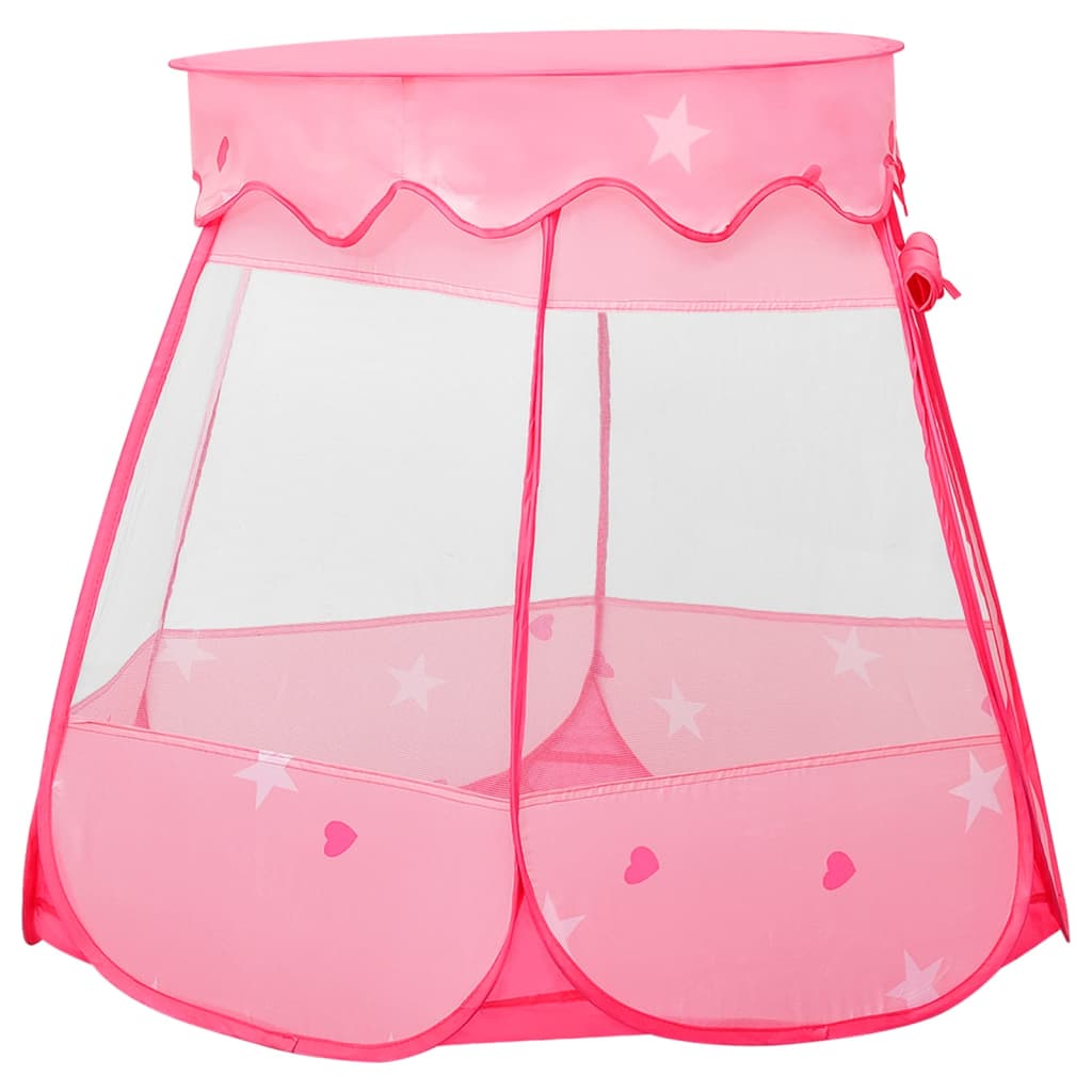 Children's play tent pink 102x102x82 cm
