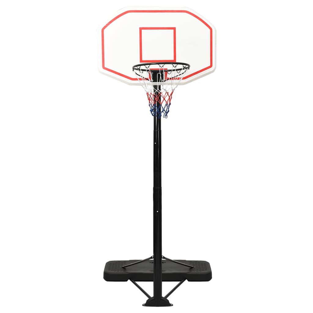 Basketball stand white 258-363 cm polyethylene