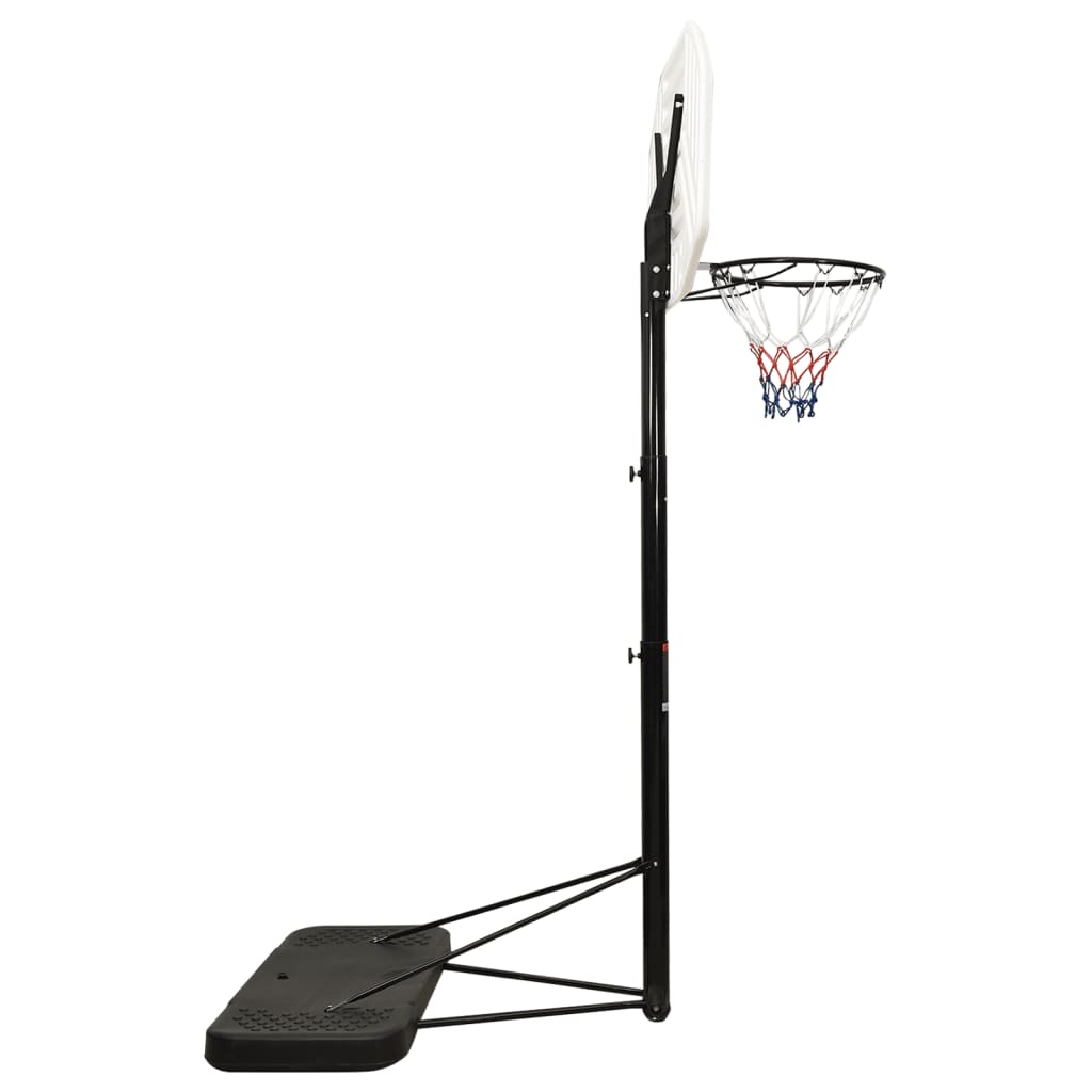 Basketball stand white 258-363 cm polyethylene